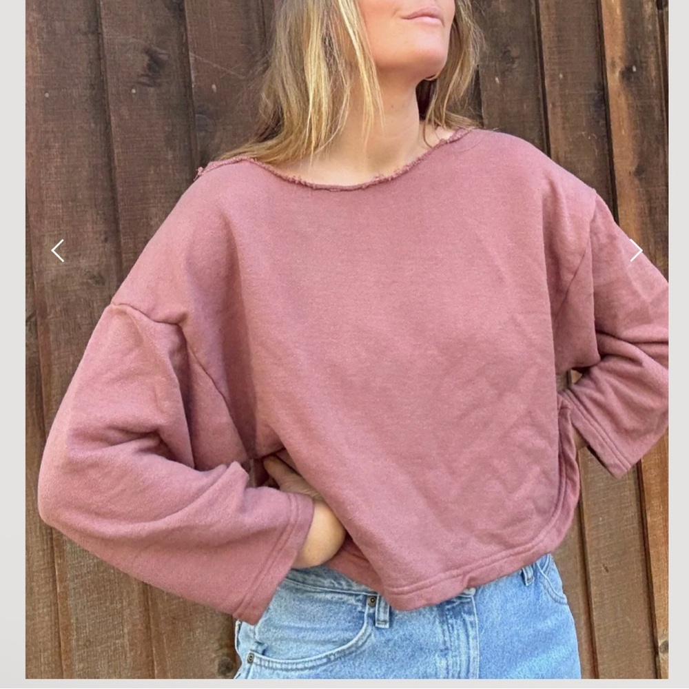 Sparrow Co Cozy Hemp/Cotton Terry Sweatshirt